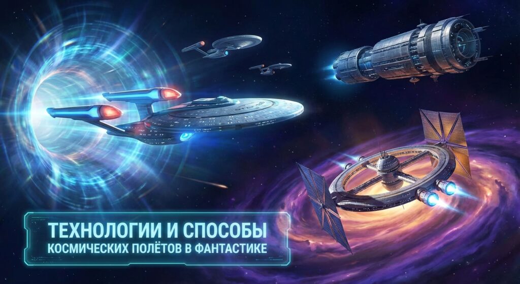 Технологии и способы космических полётов в фантастике